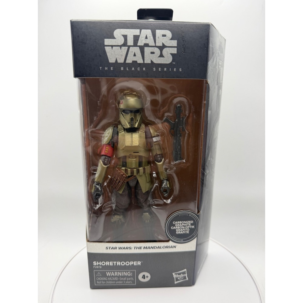 Star Wars Black Series Shoretrooper Carbonized Graphite Mandalorian F2878 Hasbro